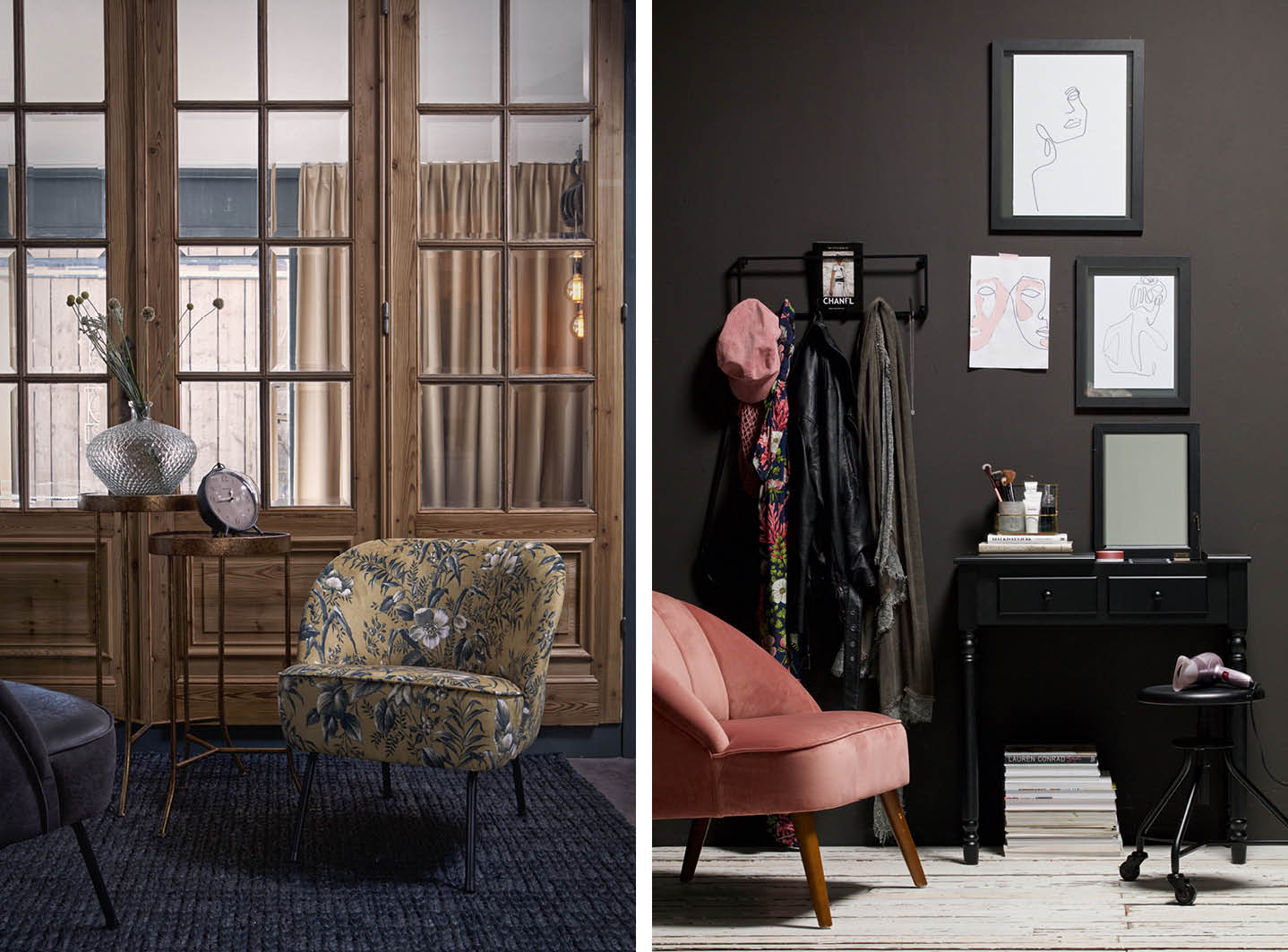 Vogue poppy BePureHome | Jolie fauteuil WOOOD